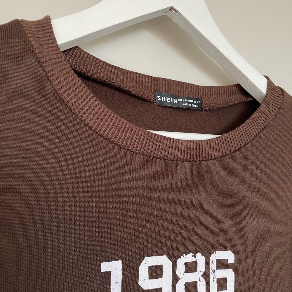 Shein Brooklyn Brown Sweater - Picture 7 of 7